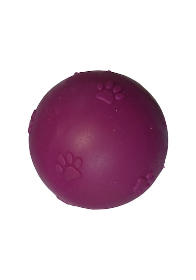 Kardelen Termoplastik Pati Desenli Köpek Oyun Topu L 6.5 CM