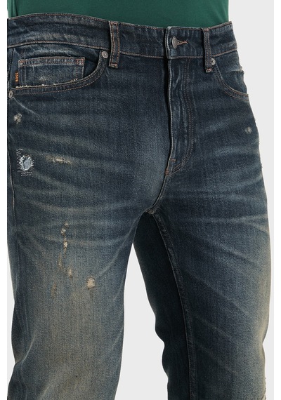 Boss Erkek Kot Pantolon 50553427 405 Lacivert