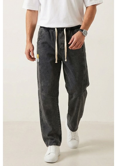 Bigdart Erkek Rahat Kesim Baggy Jean Pantolon 30074 - Antrasit