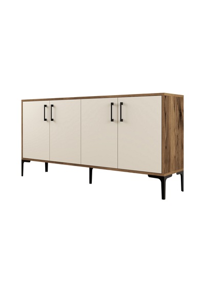 Kiev 160cm Konsol - Ceviz / Krem