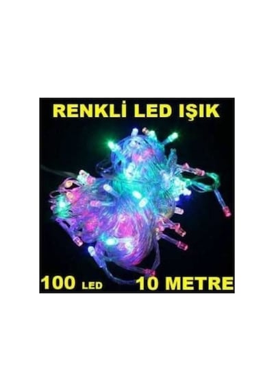 Led Yılbaşı Kamp Parti Ağacı Işığı Ve Süsü- 20 Ledli 3 Metre-pil Ile Çalışır Siyah