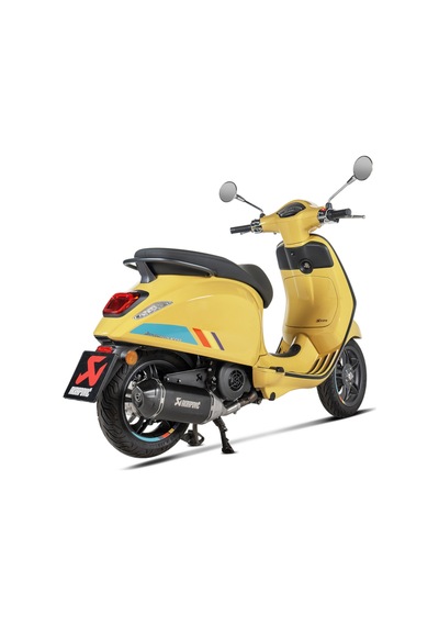 Vespa Primavera 125 Egzoz Black Edition Euro 5+ 2024- / Akrapovıc