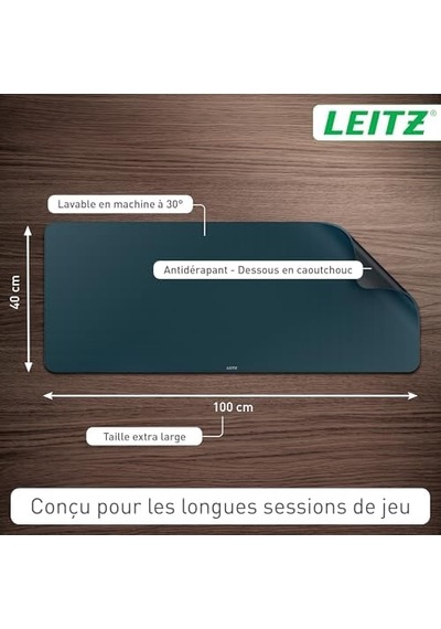 Desk Mat Xl 100x40 Cm Gri