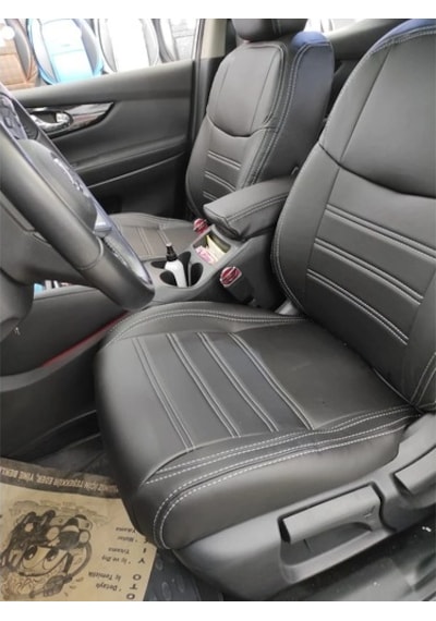 Nissan Qashqai Araca Özel Deri Oto Koltuk Kılıfı (500432380)