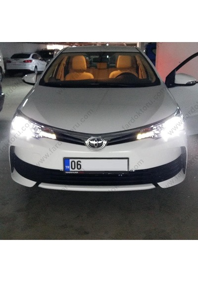 Toyota Corolla Uyumlu Led Xenon Kısa Far Ampulü Photon Mono 2Plus H11