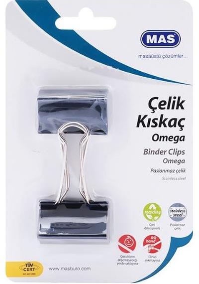 Mas Kıskac Omega Celık 41Mm 2 Lı Blıster 936