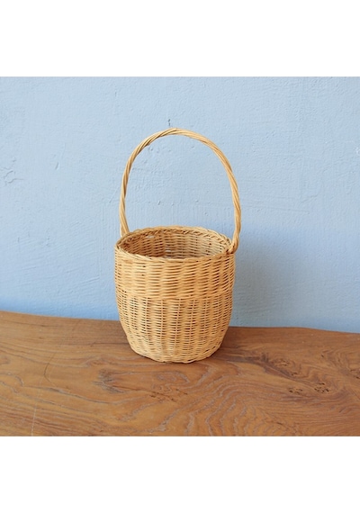 Rattan 20x16 X H 20/36 Cm. Sepet Bej