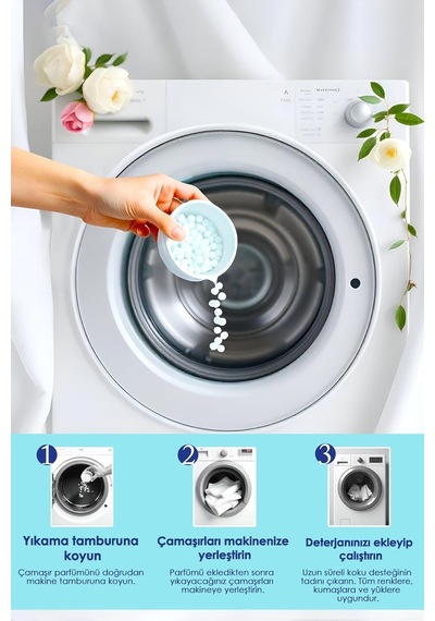 Evonox Clean Granül Çamaşır Parfümü &amp Çamaşır Yumuşatıcı Everest Beyaz Sabun Esintisi 210 Gr 10'lu Set