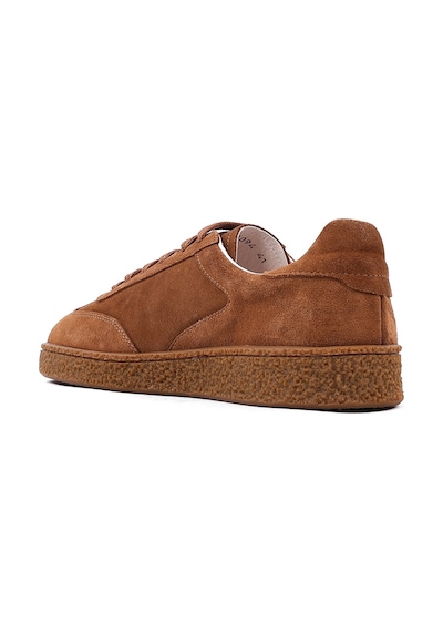 Shoetyle - Hakiki Deri Taba Rengi Erkek Sneaker - 666-1094 -1600