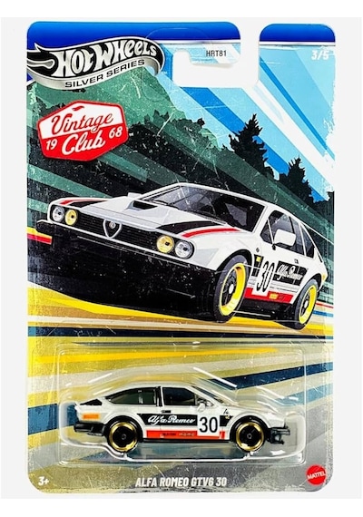 Hot Wheels Vintage Arabalar Özel Seri Alfa Romeo Gtv6 30 Jky30 - Hrt81 Çok Renkli