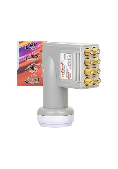 Starsat Gold Sekizli 8 Çıkışlı Full Hd 4k Lnb Elembi