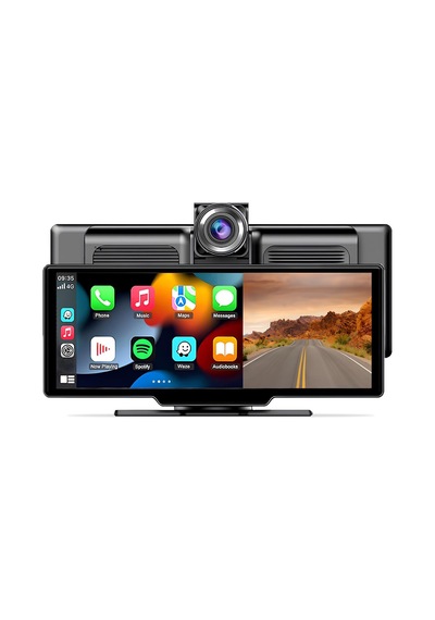 Exenar - Siyah - Araç Kamerası Carplay Ve Android Auto 11.5 Ekran Araç İçi Ön Arka Kamera Kayıt Set Multimedya 4k