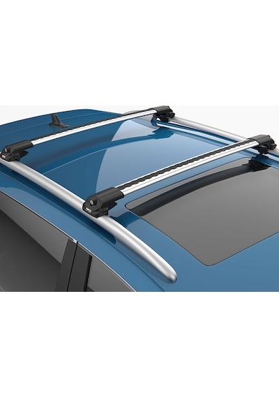 Mitsubishi Pajero 2000-2006 Uyumlu Turtle Air-1 Full Kit Tavan Ara Atkı Seti 82-82cm Gri