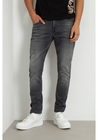 Guess Erkek Christ Skinnt Jean Pantolon - Antrasit 4286896