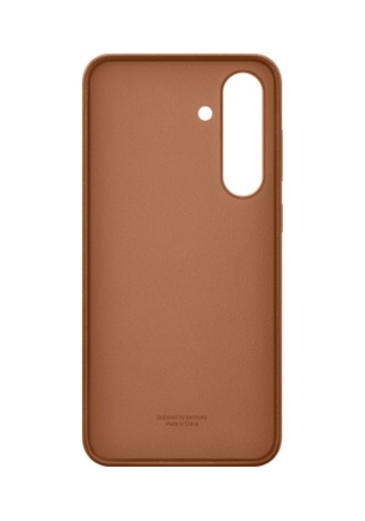 Samsung Galaxy S25 Fe Deri Kılıf - Taba