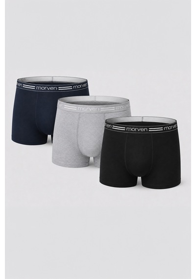 Morven Erkek Muhtelif 3lü Boxer Seti 25mc020003925 Muhtelif