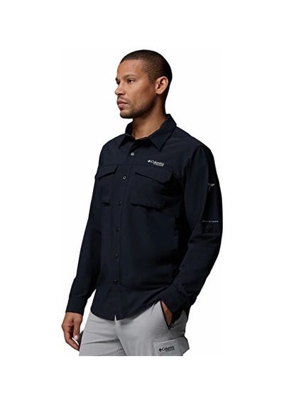 Columbia Silver Ridge Elite Ls Woven Erkek Günlük Gömlek 2160161010 Siyah