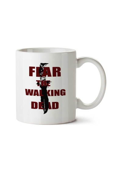 Fear The Walking Dead İki Tarafı Baskılı Kupa Bardak Çok Renkli
