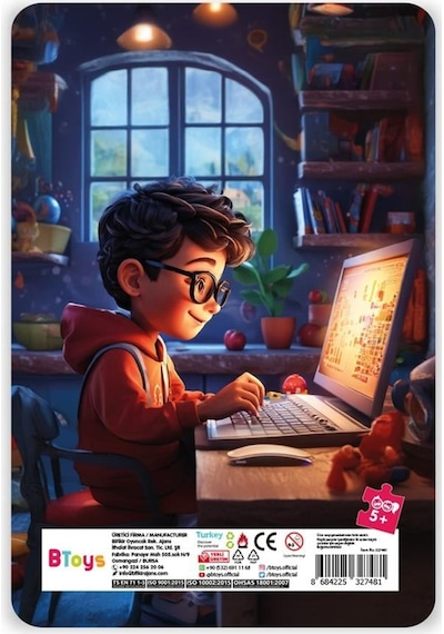 Btoys Kıds 60 Parça Puzzle Araştırma Yapıyorum 9114