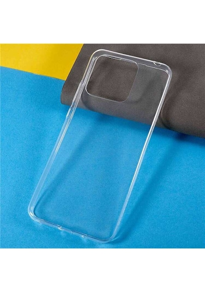 Kilifone - Poco C40 Uyumlu - Kılıf Şeffaf Soft Slim Fitt Süper Silikon Kapak - Şeffaf