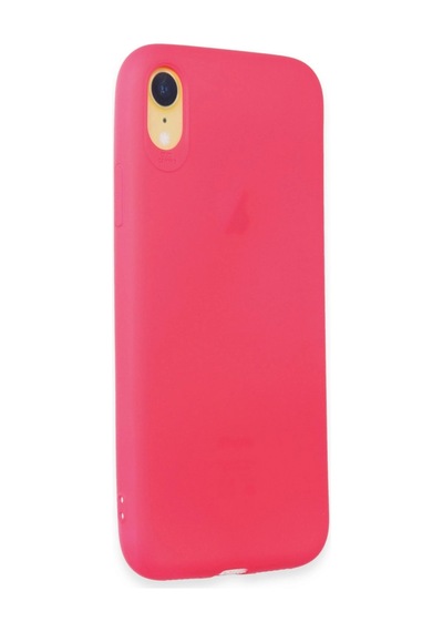 Apple Uyumlu iPhone Xr Kılıf First Silikon Pembe\