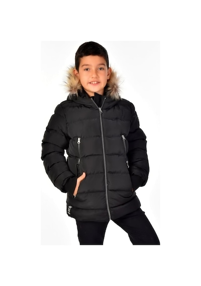 Benitto Kids Benittokids Natürel Kürklü Erkek Çocuk Mont