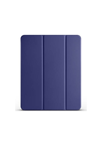 Lexroo İpad Pro 13 2024 Smart Cover Kalem Bölmeli Standlı 1-1 Kılıf - Lacivert