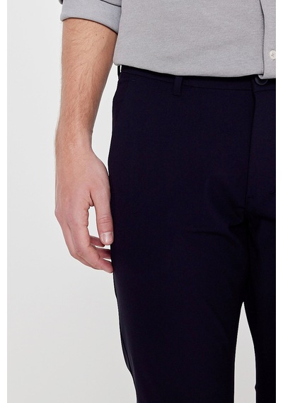 Lee Dar Paça Yan Cep Detaylı Erkek Casual Pantolon Llu3008114 Lacivert