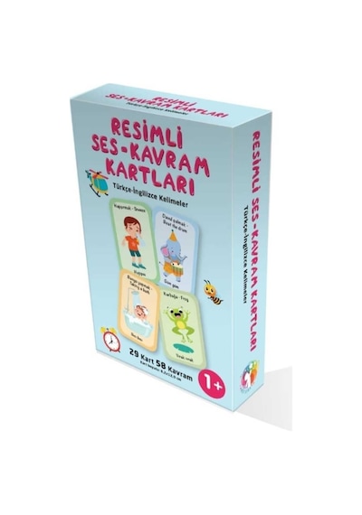Meslek Kartları- Resimli Ses Ve Kavram Kartları İkili Set