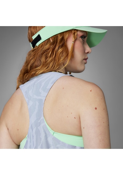 Adidas Ultimate Airchill Engineered Running Tank Kadın Gri T-shirt