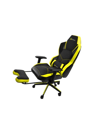 Xprime Tyler Oyuncu Koltuğu Hybrid Kumaş Sarı
