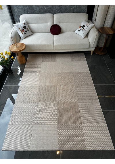 Sisal Halı Salon, Oturma, Yatak Odası Halısı 160x230 Desen Kodu 79269-071 Bej