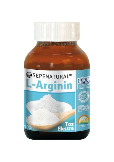 Sepe Natural Arginine Toz Analizli Saf 20 Servis Aromasız 100 G