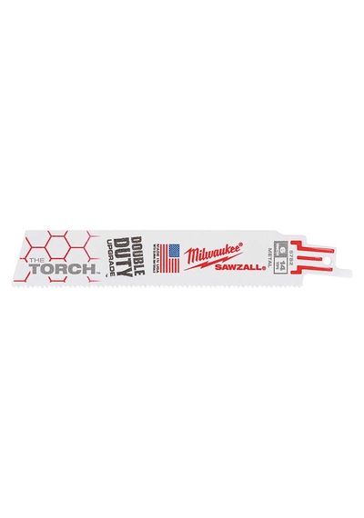 Milwaukee Sawzall 6" 14 Tpı Torch 150 Mm Kılıç Testere Bi-metal. Co Boru/pr - 25'li - T48008782
