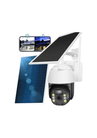3 Mp Wifi Solar Kablosuz Güvenlik Kamerası Bs-2090