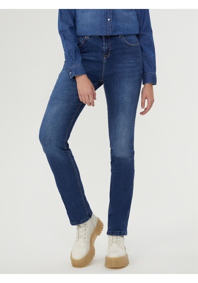 Lf2028581 Cady Loft Kadın Jean Pantolon Jayla Mıd Wash