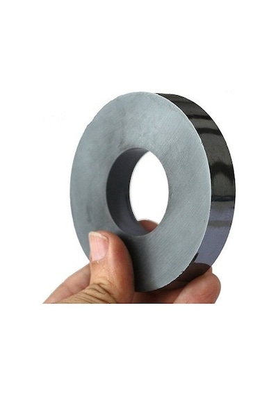 4 Adet 70Mm X 32Mm X 10Mm Ferrite Oxit Seramik Mıknatıs