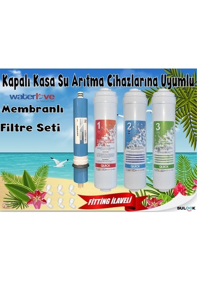 Su Arıtma Filtre Seti - (En Iyi lı Set) (486688393)