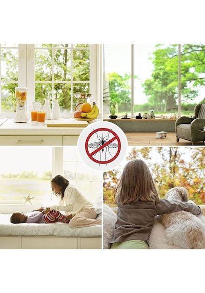 75cm X 125cm Beyaz Renk Sineklik Pencere 5 Metre Yapışkanlı Bant 75 X 125