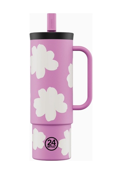 Straw Cup Daydreaming Pink Pipetli Paslanmaz Çelik Termos 800 Ml Pembe