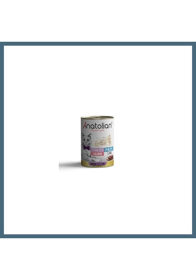 Anatolian Premium Somonlu Ezme Kısırlaştırılmış Kedi Konservesi 400 Gr Agc