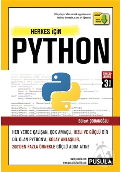 herkes için Python - Bülent Çobanoğlu