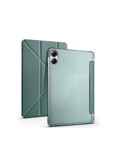 Goocamp Huawei Honor Pad X8 Pro 11.5' Kılıf Tri Folding Kalem Bölmeli Standlı Kılıf Lacivert