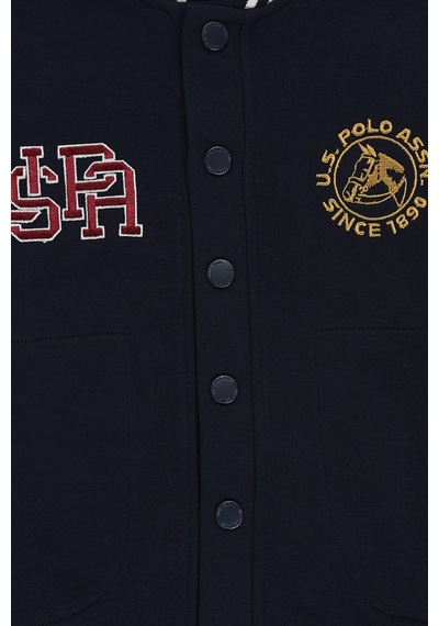 U.S. Polo Assn. Erkek Çocuk Lacivert Hırka Örme 50308581-vr033