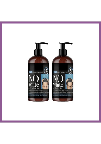 Bezos Nowhite Erkek Saç Şampuanı 250 Ml 2 Adet Rengaren