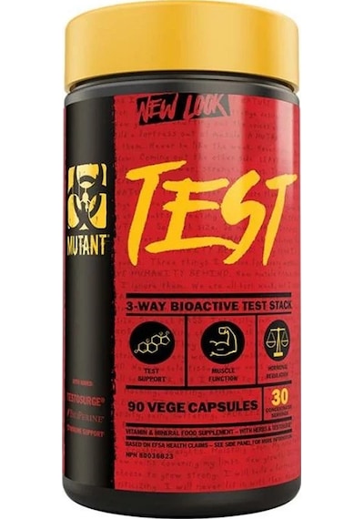 Mutant Test Daa Aspartic Acid+tribulus+maca+fenugreek+ginseng 90 Kapsül