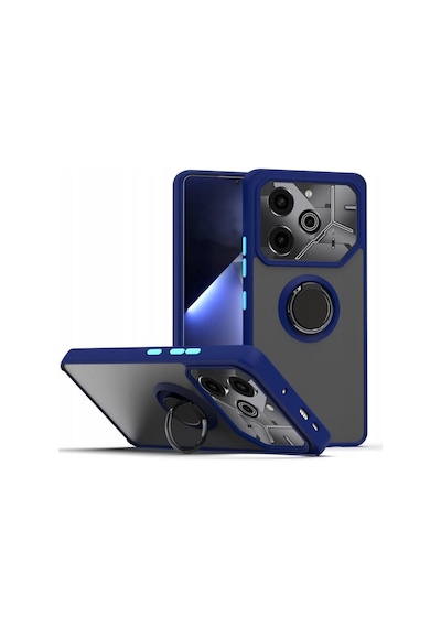 Adige Tecno Pova 6 Pro Kılıf Montreal Yüzüklü Standlı Arkası Buğulu