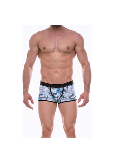 Erkek Desenli Boxer Çok Renkli
