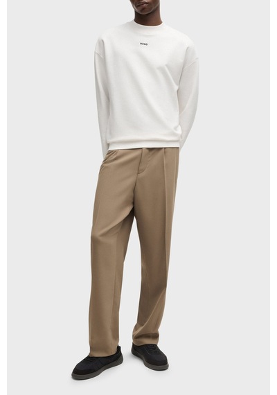 Hugo Erkek Sweat 50525892 102 Beyaz Beyaz