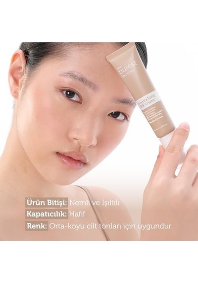The Purest Solutions Bb Cream Hydra Tone 40 Ml Medium To Dark 00